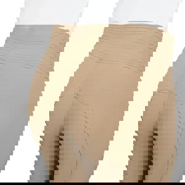 Coldstream Girls Next Generation Fenham Diamante Breeches - Taupe - 