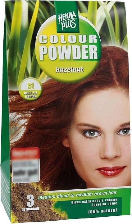 HENNAPLUS Colour Powder Hazelnut 51