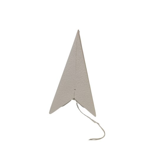 Samuel Alexander 38cm White Paper Foldable Star Christmas Decoration