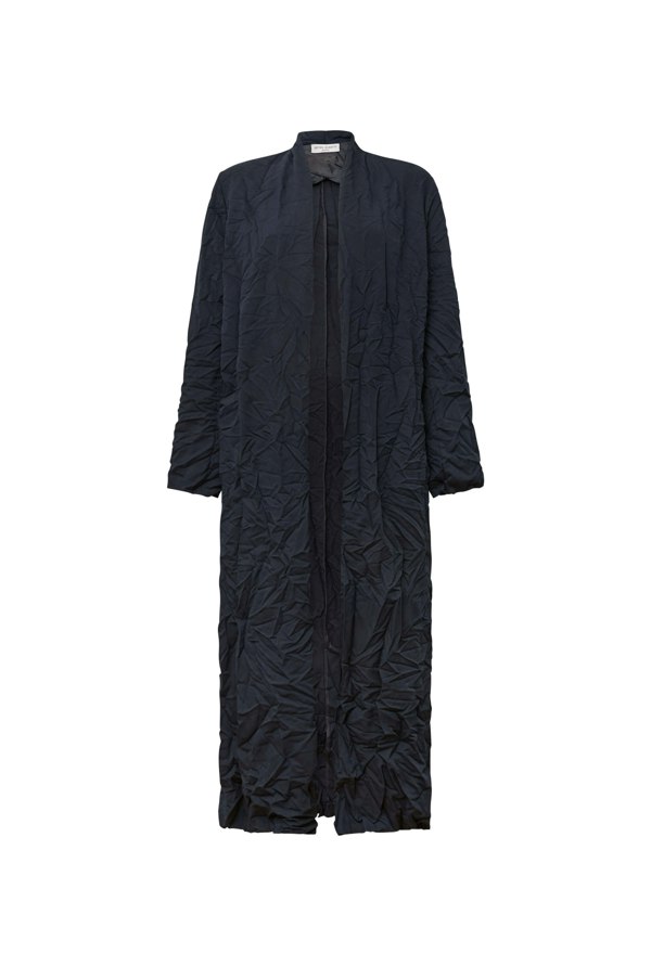 James Lakeland Crinkled Navy Cardigan