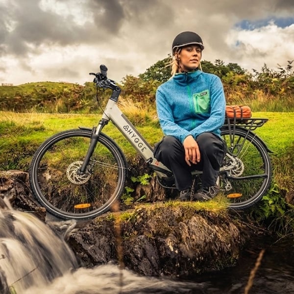 Hygge Bikes Lossø Step 2026 – Urban E-Bike 36V 13Ah – Moss Grey