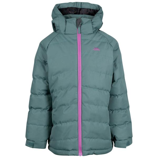 Trespass Childrens Girls Amira Casual Jacket - Spruce Green - 