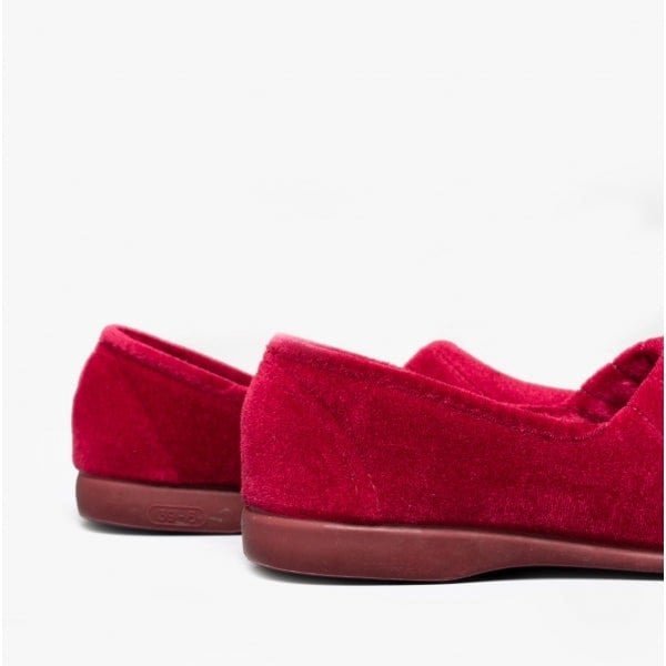 GBS AUDREY Slip On Womens Slippers Red