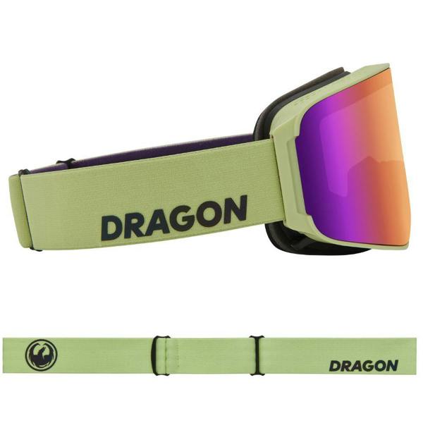 Dragon NFX MAG OTG - Matcha with Lumalens Purple Ionized & Lumalens Midnight Lens