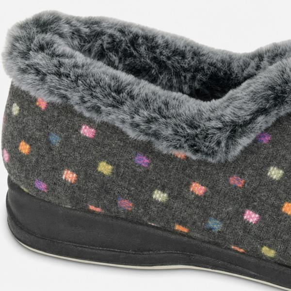Sleepers NANCY Full Slippers Slippers   in  Grey