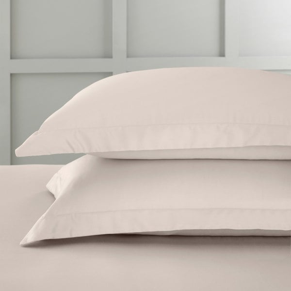 Bianca 400 Thread Count Cotton Sateen Oxford Pillowcase Pair
