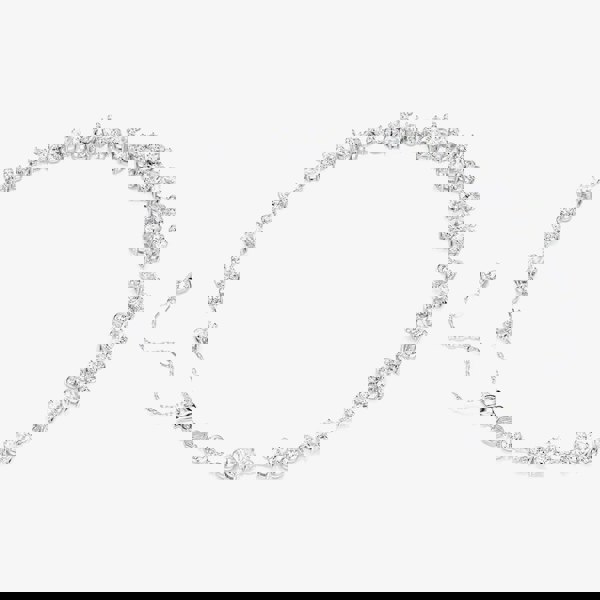 Swarovski Constella Rhodium Plated White Crystal Necklace 5722472