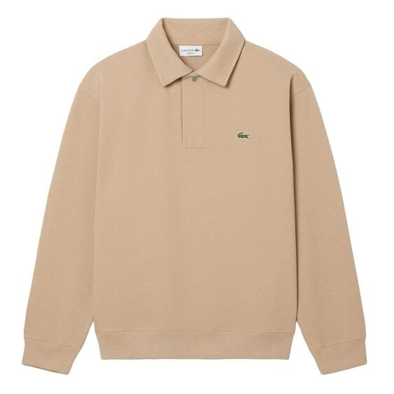 Lacoste SH9450 Polo Collar Piqué Sweatshirt - Viennese