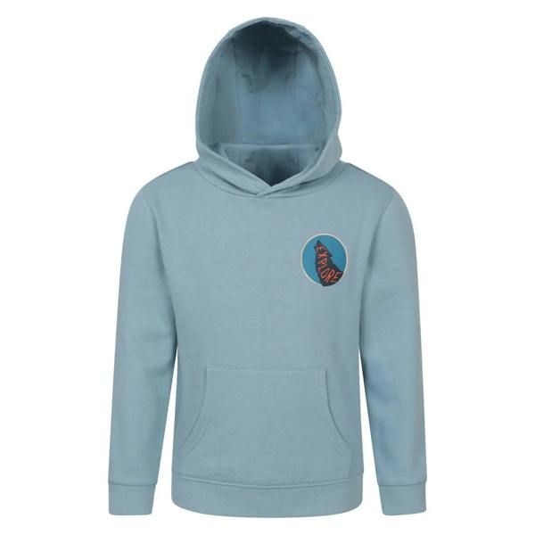 Mountain Warehouse Childrens/Kids Howling Wolf Hoodie - Dark Blue - 