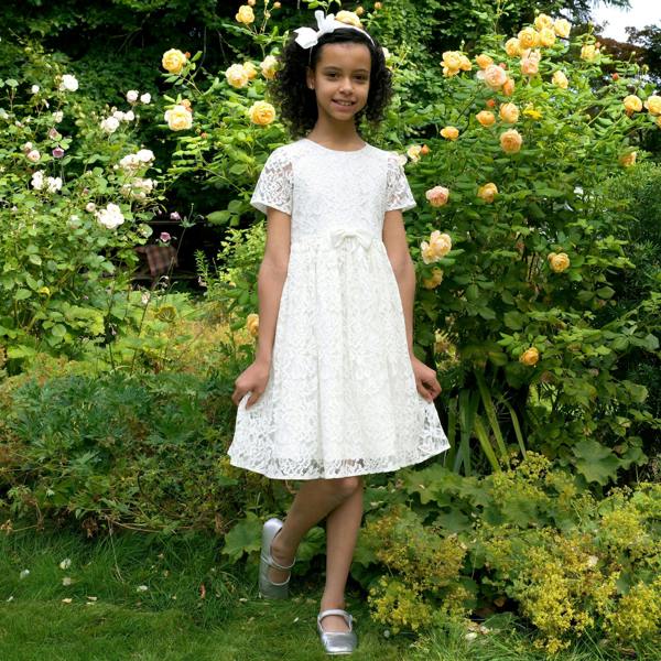 Rachel Riley Lace Party Dress