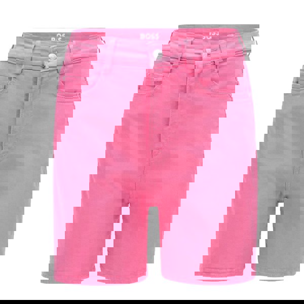 Boss Womens/Ladies Denim Shorts - Pink
