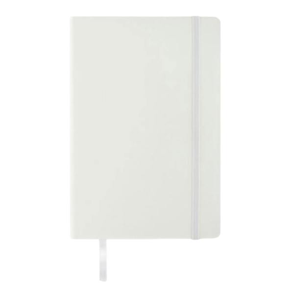 MidOcean Breta Recycled A5 Notebook - White - 