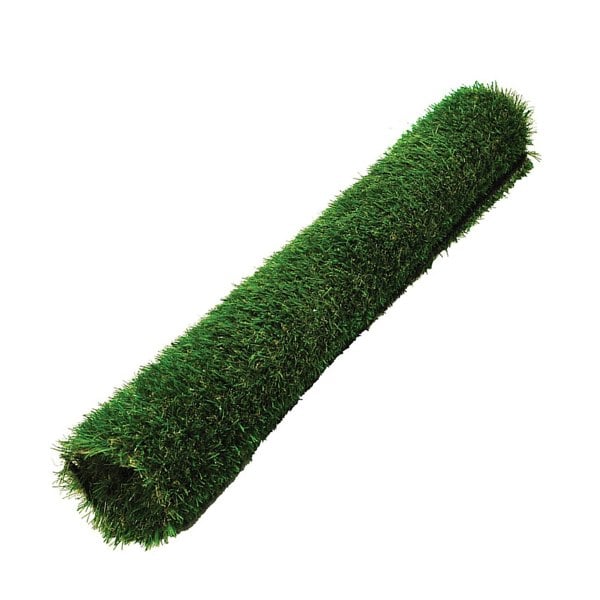 2 Rolls Of Realistic & Natural Looking Artificial Grass Medium Length Pile Astro Turf Lawn