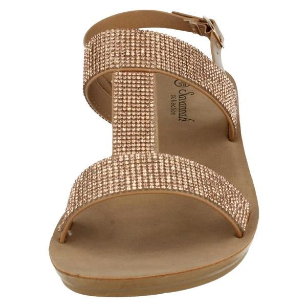 Savannah Ladies Savannah Casual T-Bar Sandals