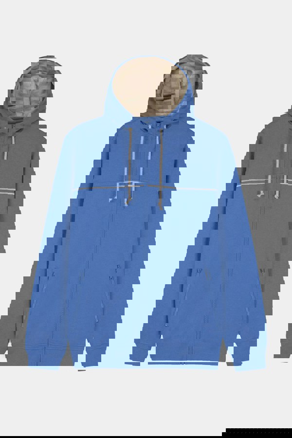 ENORSIA Heavy Jersey Zip Through Hoodie