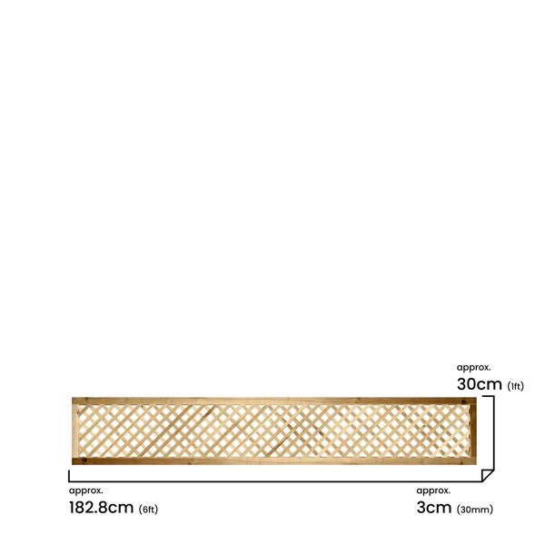 5 pack trellis elite diamond privacy [w.6ft x h.1ft] 1
