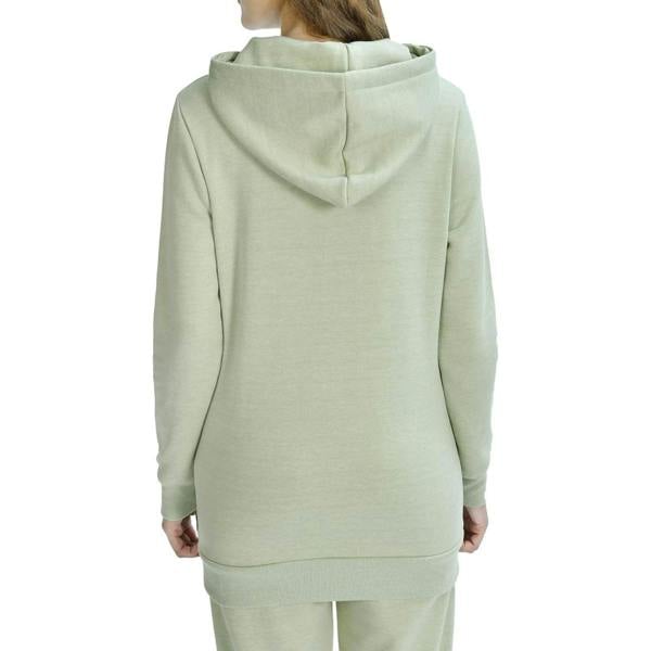 Smart Living Ladies Pullover Longline Hoodie - Sage