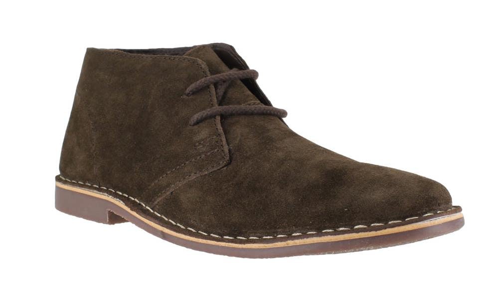 Thomas Crick Gobi Mens Classic Leather/Suede Ankle Desert Boots