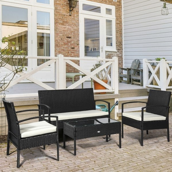 Rattan Sofa Set