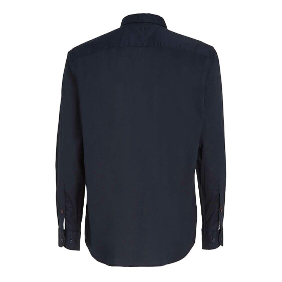 Tommy Hilfiger Mens Core Flex Poplin Shirt - Blue