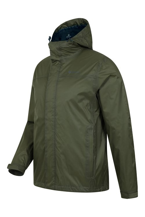 Mountain Warehouse Mens Torrent Waterproof Jacket - Green