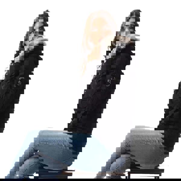 Trespass Womens/Ladies Composed DLX Down Jacket - Black - 