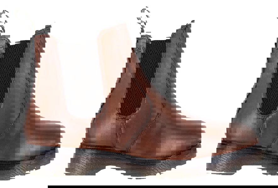 Frank James Nasbey Mens Classic Pull On Dealer Chelsea Leather Ankle Boots