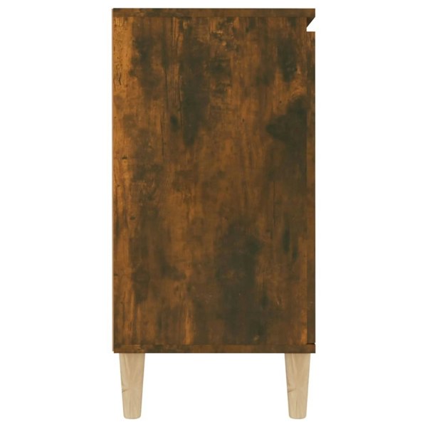 Berkfield Sideboard Smoked Oak 103.5x35x70 cm Engineered Wood