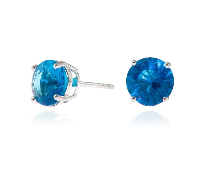 Cachet London Lana 8mm Sapphire Earrings