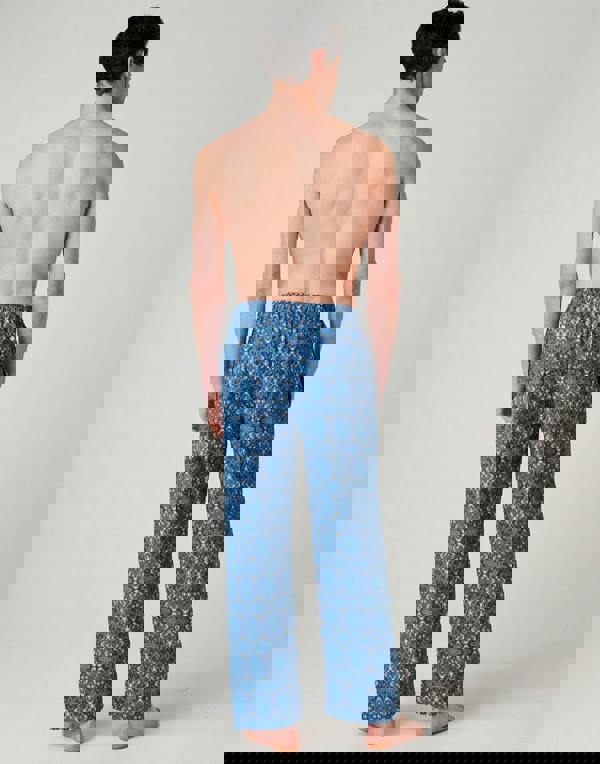 British Boxers Men's Crisp Cotton Pyjama Trousers – Marrakesh Paisley