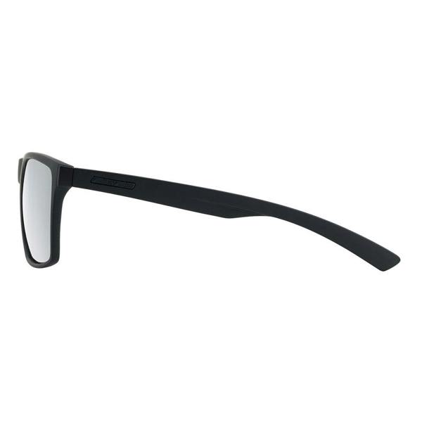 Dirty Dog VOLCANO - Black with Polarized Silver Mirror Lens