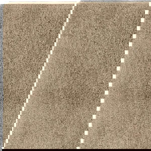 Asiatic Opulence Shaggy Taupe Rug