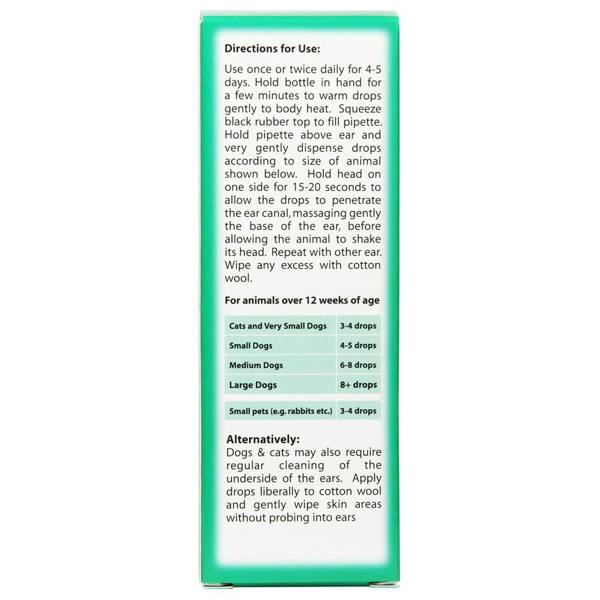 Johnson's Vet Antiseptic Ear Drops for Dogs, Cats, Small Animals 50ml