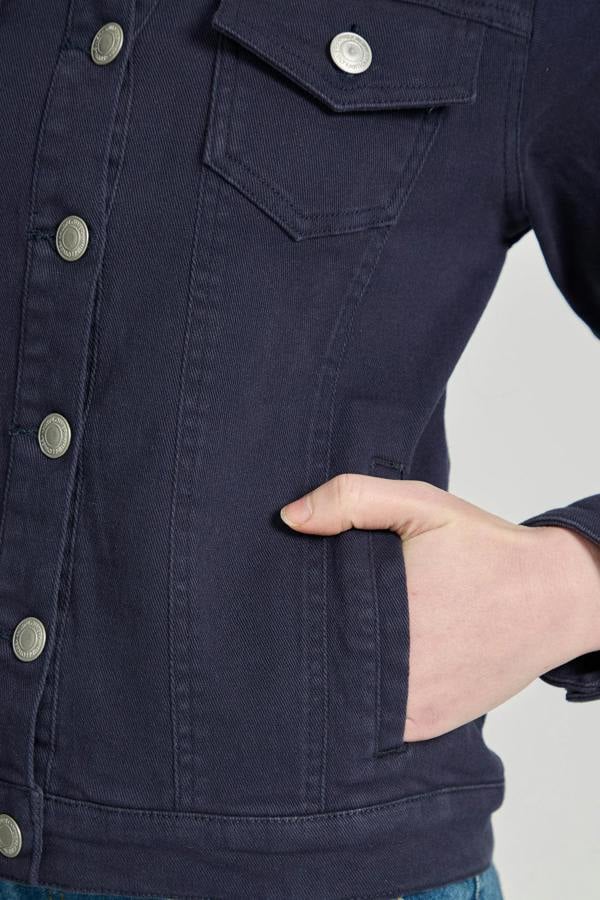 Mudflower Coloured Denim Jacket