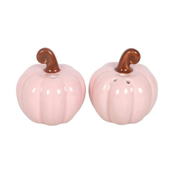 Kingsbury Gifts Pink Pumpkin Shaped Salt & Pepper Shakers
