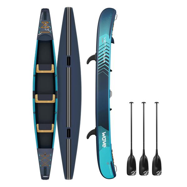 Wave Venturer Inflatable Canoe | 2-3 Person