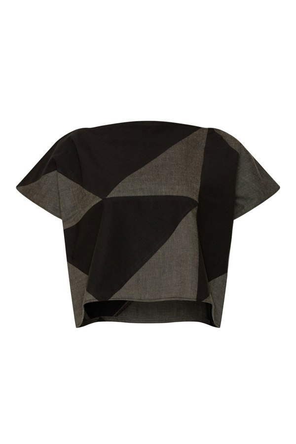 Bo Carter Mercury Top - Grey and Black