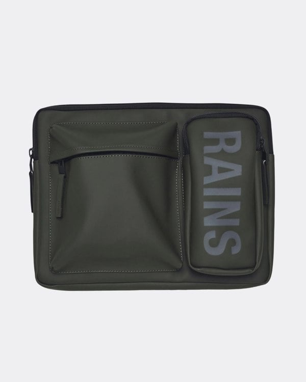 Rains Texel Laptop Case 13 /14 - 03 Green - CHO - Designer Unisex Bags