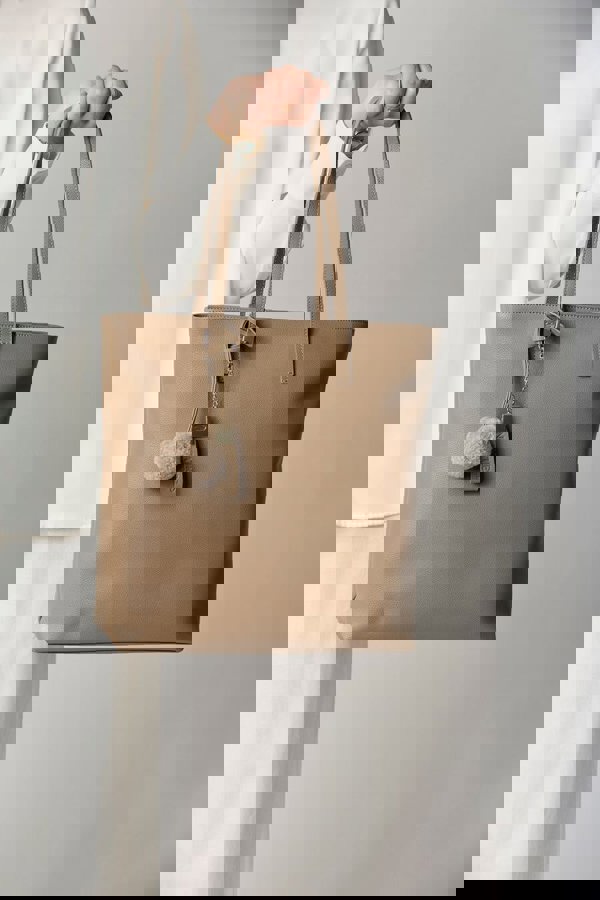 Juliana Shopper Bag  Beige