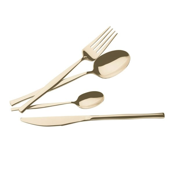 Berlinger Haus BH/3064 24-Piece Cutlery Set Champagne colour, stainless steel construction with full mirror finish.
