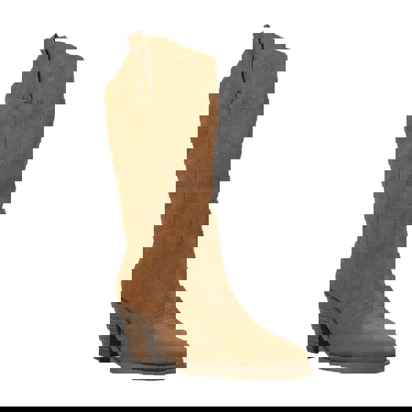 Rocket Dog Womens/Ladies Feria Embroidered Cowboy Boots - Walnut