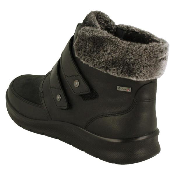 Padders Ladies Padders Dual Fit Ankle Boots With Aqua Membrane Havana