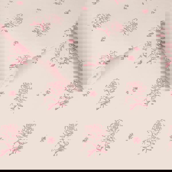 Cath Kidston Spitalfield Bunches Wallpaper | Pink