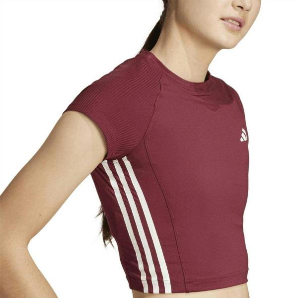Adidas Womens/Ladies Hyperglam T-Shirt - Red - 