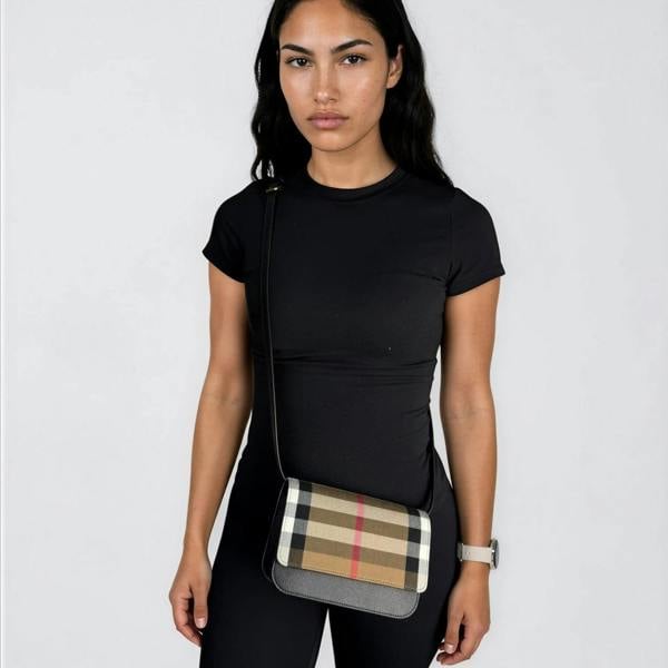 Burberry 'Madison' Leather Shoulder Bag Black - chancefashionco
