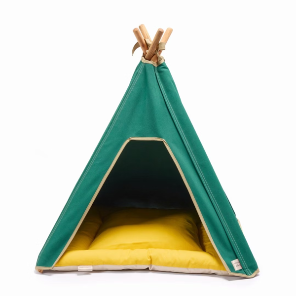 Pooch and Paws Teepee & Dog Mat Combination Set