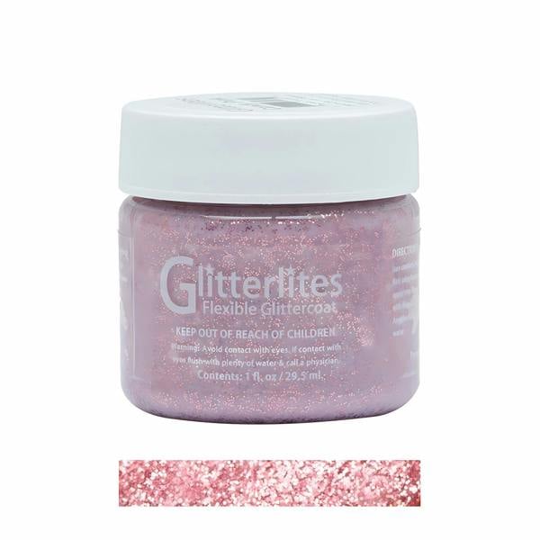 Angelus Glitterlites Paint - Sparkling Glitter Effects for Leather 1oz