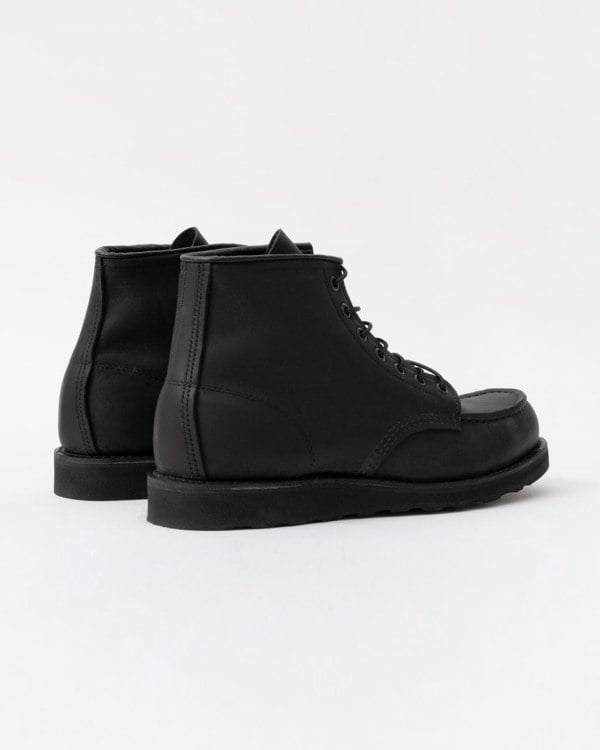 Red Wing 6 Inch Moc Toe Mens Boot - Black Harness