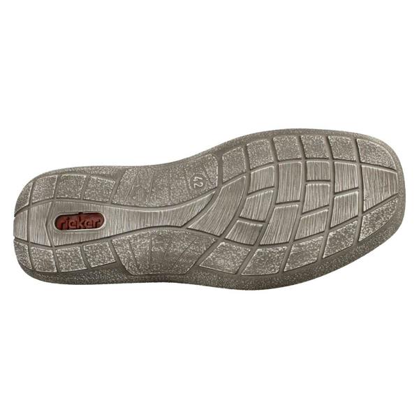 Rieker Mens Rieker Zip Detailed Extra Wide Fitting Shoes 03030
