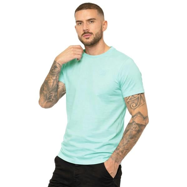 Enzo Mens Crew Neck T-Shirt - Mineral Green